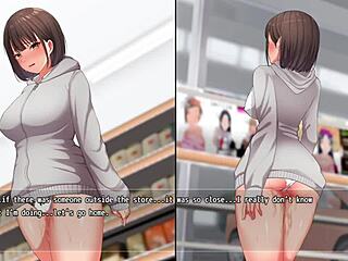 a cute girl walks naked at night and masturbates at doors for creampie fun