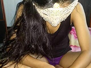 I enjoy my Indian girlfriend's deepthroat blowjob