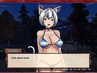 Blonde and brunette teens play breeding farm game on ranch