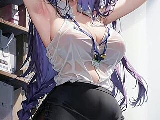 Innocent Wife Learns Pussy Masturbation In Office