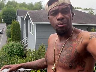 Inked kinky wild feels intense pleasure from deepthroat and banging.