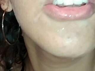 my wife swallows huge cumshots and swaps mouthfuls