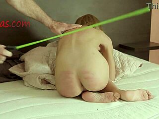 skinny brunette teen 18+ gets harsh punishment!