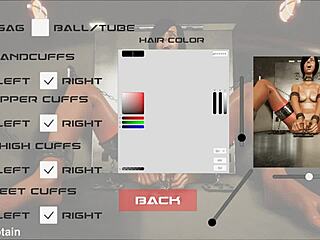 Feeling the thrill of 3d metal bondage with sexy outfits and bound tits.