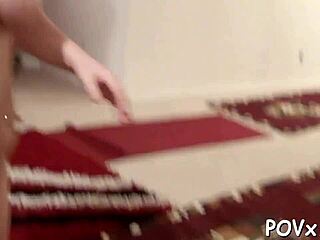 Petite Teen 18+ Sucks and Fucks Rough in Hardcore Action. Perfect Body Takes It All!