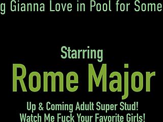 Big Bull Rome Major Fucks Petite Gianna Love's Pink Pussy