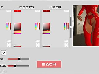 Feeling the thrill of 3d metal bondage with sexy outfits and bound tits.