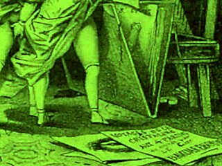 Vintage illustration captures retro charm in unique style.