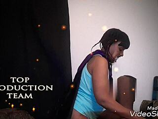 Dummy Moore makes funny faces in cosplay part 2