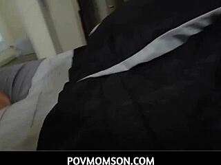 POV STEPMOM AND STEPSON ASSFUCKING LEADS TO CREAMPIE