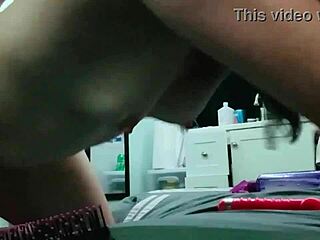 Blindfolded woman fucked hard bent over with big cock in old style