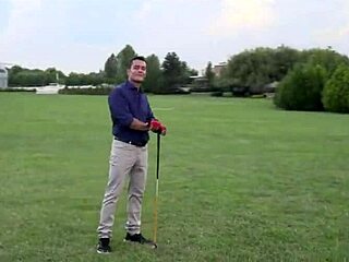 Euro Babe Enjoys Outdoor Footjob