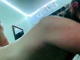 Blindfolded woman fucked hard bent over with big cock in old style