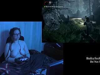 Alan Wake's American Nightmare gameplay with a nude mod: Part 5