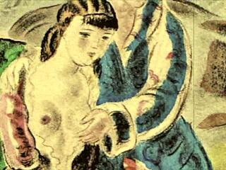 Vintage cartoon illustration from retro era