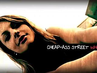 Cute petite girl tries to make a living