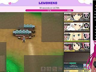 Vtuber Lewdneko Plays Evenicle Part 12 Boldly