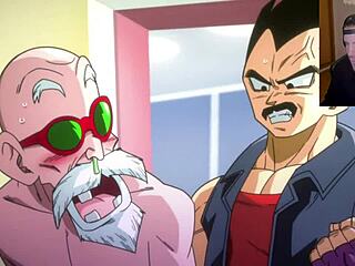 dragon ball ends with blowjob and creampie in uncensored hentai.