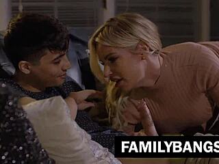 Familybangs.com - Skip school to bang hot mommy Rachael Cavalli with Ricky Spanish
