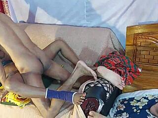 deshi couples having sex with creampies at home