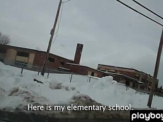 Chelsie Aryn strips down in the desert for Playboy shoot