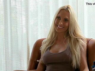 Perfect Milf Blonde Rips Clothes In Hot Shoot!