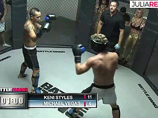 i celebrate my beautiful ebony win in the cage fight