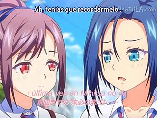 amigas hentai y anal con escenas de anime y assfucking