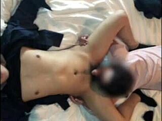 Japanese Girlfriend Cheats With Best Friend