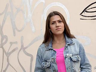 German Scout - Cute Shy Teen Serina Gomez Picked Up for Model Job Fuck