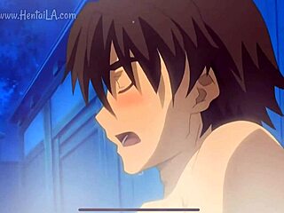 Uncensored hentai resort where redhead gets monster cock on beach