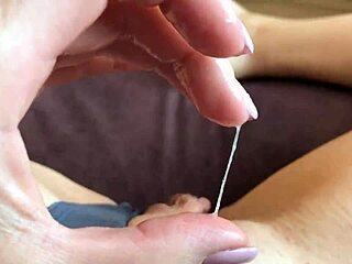 slime overflows my wet panties, i want to cum on your face with loud moans