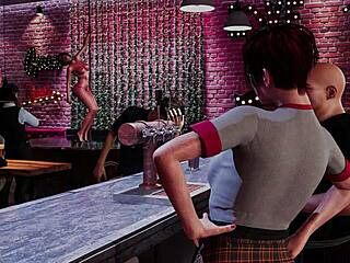 FashionBusiness - HIRED AT BAR in Wild 3D Hentai Action!
