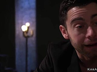 Damn! Huge Tits Reporter Screwed Hard in BDSM!