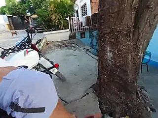 I had lesbian sex with the vet outdoor