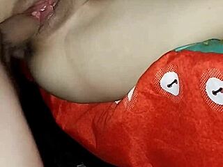 Brothers fuck their sister bareback, filling her pussy with cum in pov scene