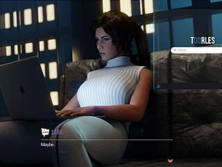 Let's play Croft adventures lust path part 2 with big tits and ass 😏
