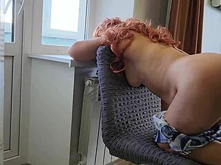 Mature Lady's Perfect Ass Takes Deep Anal