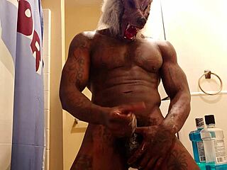 Hallelujah Johnson worships big black cock.