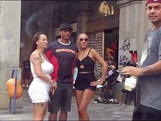 Just a show featuring interracial elements in a casual setting