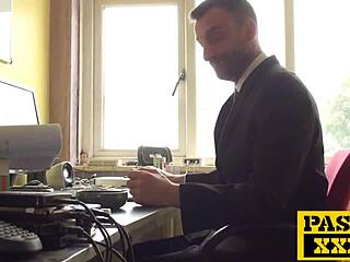 Busty British Subslut Orgasms From Rough Anal And Face Fucking?