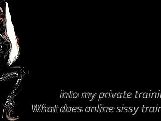 yo, sissy training insight into my private sessions, wanna see?