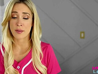 i watch stepmom aiden ashley during her softball practice session