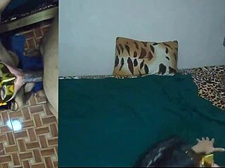 My stepsister offers help with homework