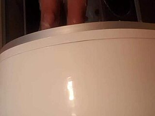 Single Shower Turns Into Wild Cock Fetish Action. Don't Miss This Intense Moment!