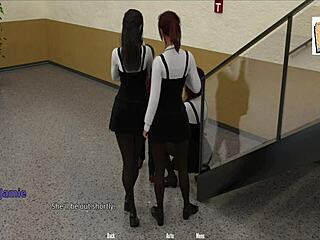 Fucking Head Cheerleader Zoe on Pole