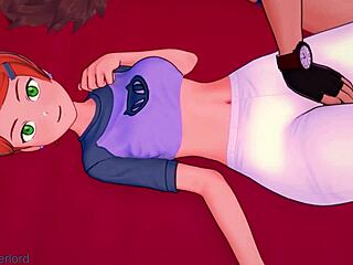 Does adult Gwen Tennyson from Ben 10 have sex in the hotel?