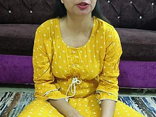 खूबसूरत भारतीय भाभी देवर को गंदी हरकत में मजबूर करती है!