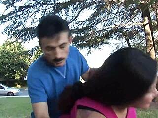 Tyung Lee Fucks Bent Over In Doggy