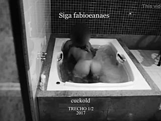 Hotwife Latina Seduces Shy Friend in Jacuzzi